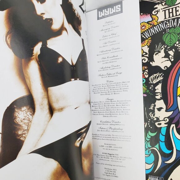 While You Were Sleeping Magazine WYWS 2004 Dita Von Teese Baseman Lydia Lunch - Picture 5 of 9